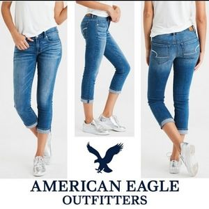 American Eagle Artist Crop Capris